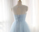 Charming Strapless Tulle Short Prom Dress With Pleats , Homecoming Dress YZ210902